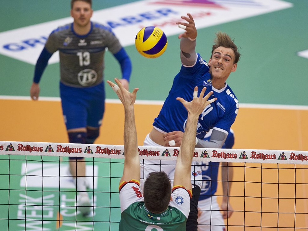 Halbfinale Zum Greifen Nah VfB Friedrichshafen Volleyball